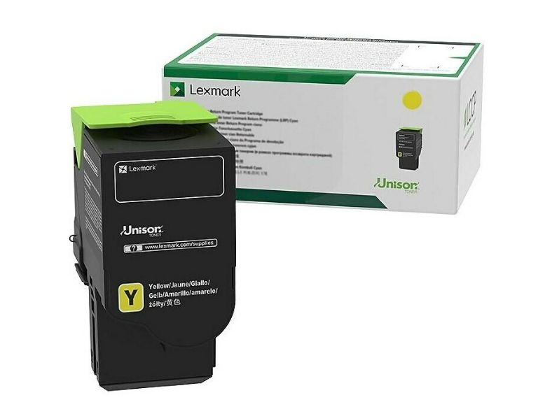 Toner Lexmark 78C2XYE Yellow toner Toner Lexmark 78C2XYE Yellow toner