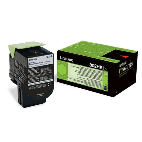 Toner Lexmark 802HK Black toner