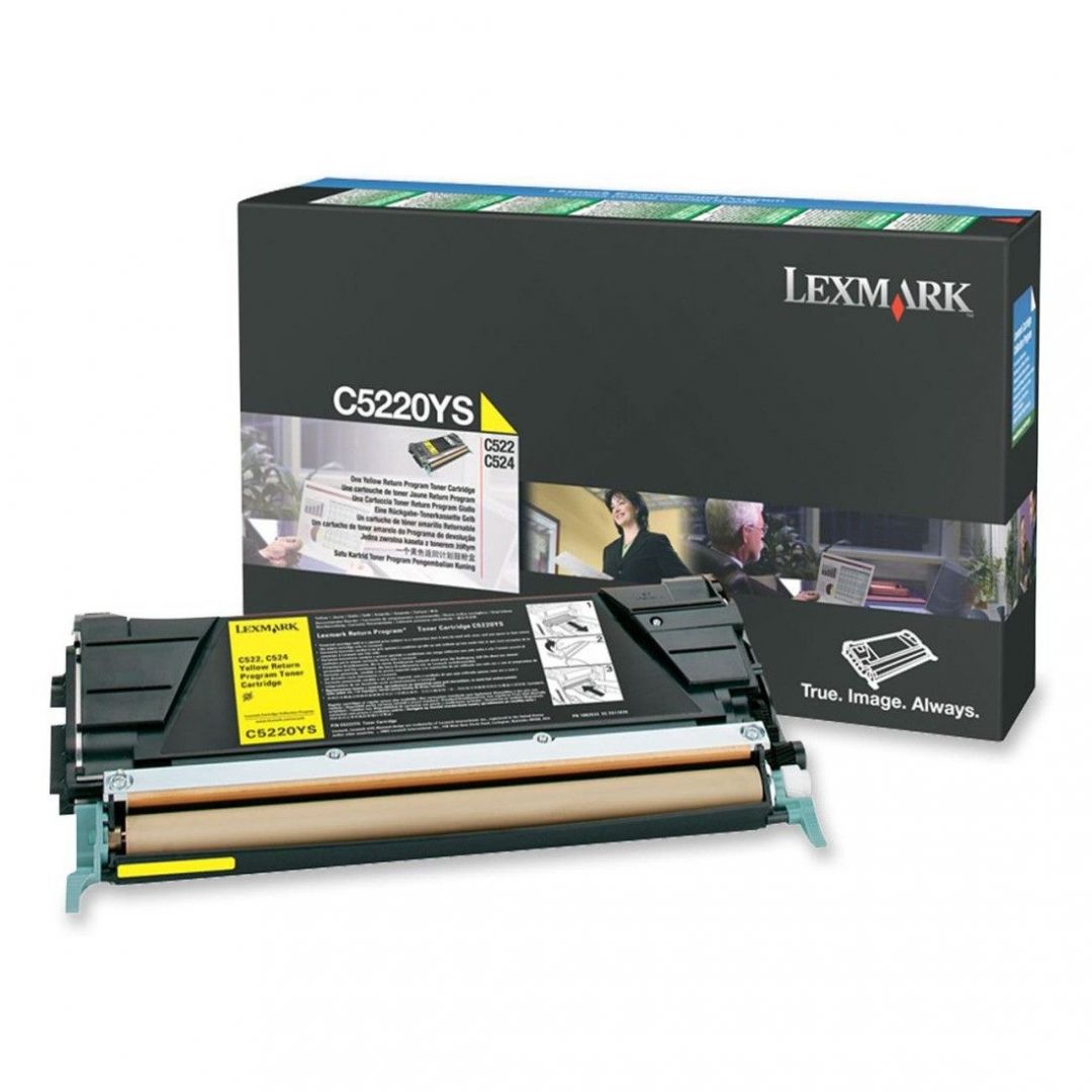 Toner Lexmark C5220YS Yellow toner