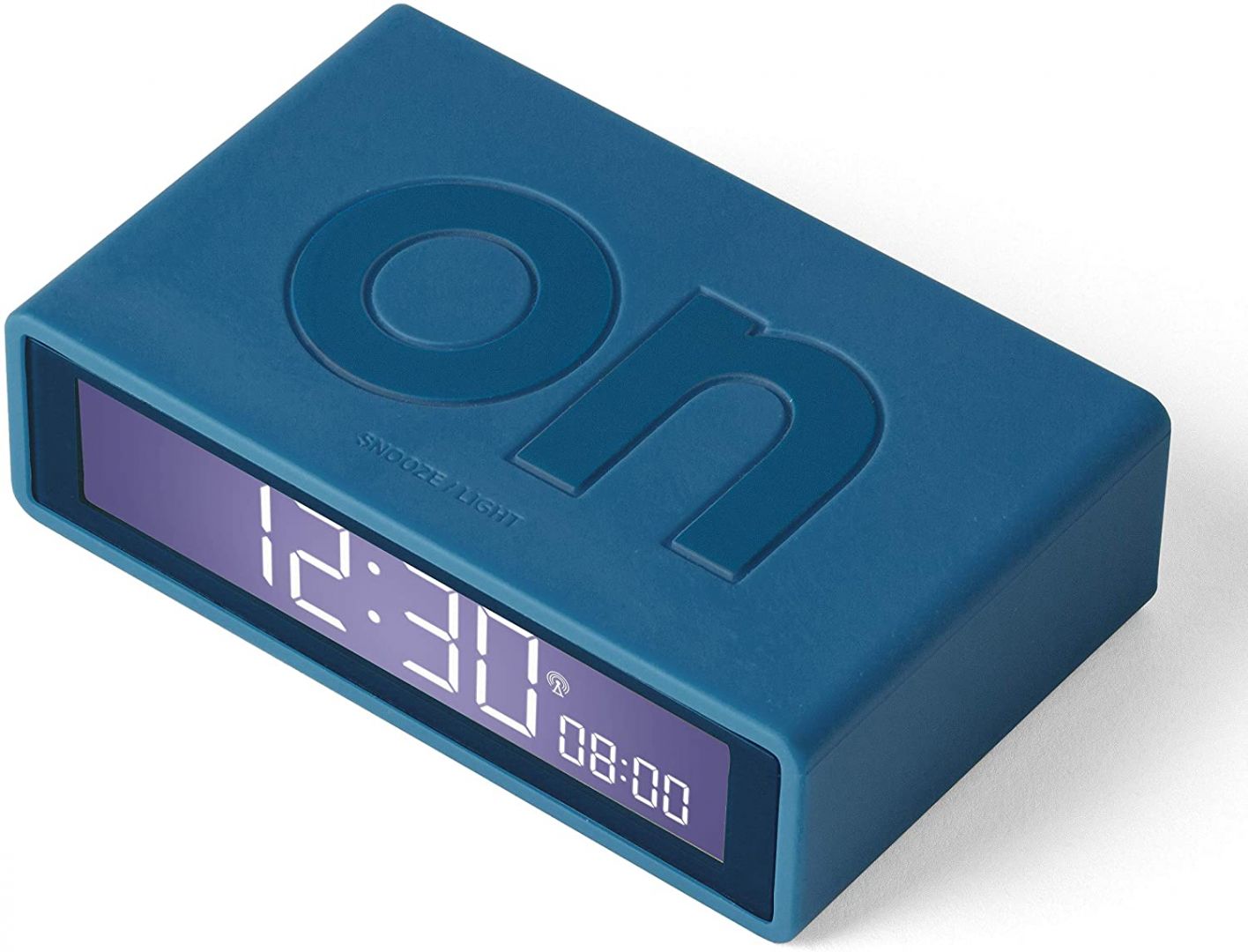 Hi-fi Lexon Flip+ LCD Alarm Clock Rubber Duck Blue