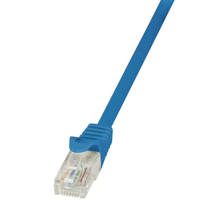 Hálózati kábelek Logilink CP1076U CAT5e U/UTP Patch Cable 5m Blue