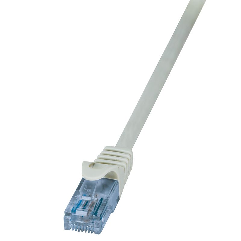 Hálózati kábelek Logilink CP3062U CAT6A U-UTP Patch Cable 3m Grey
