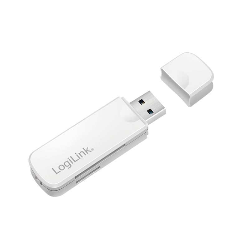Kártyaolvasó Logilink CR0034A USB 3.0 Card Reader White