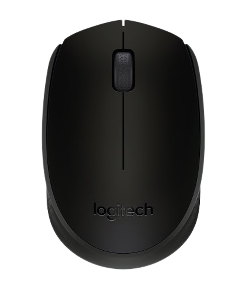 Egér Logitech B170 Wireless Mouse Black