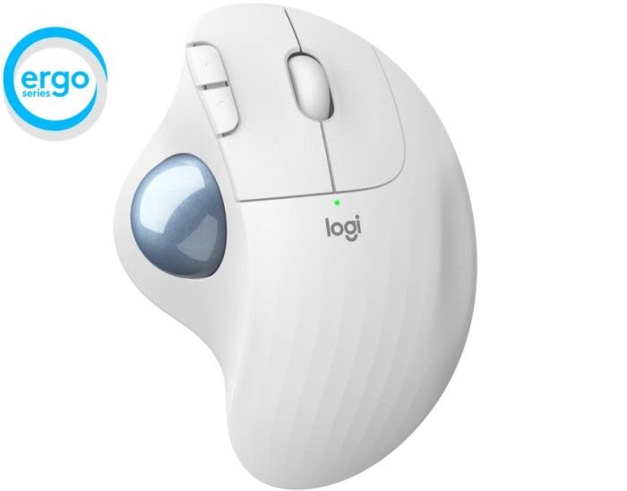 Egér Logitech Ergo M575 Wireless Trackball for Business Off-White Egér Logitech Ergo M575 Wireless Trackball for Business Off-White