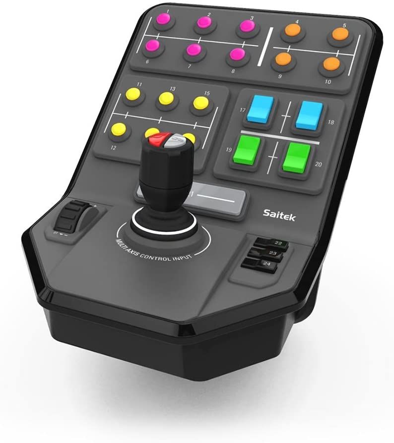 Joystick Logitech G Saitek FARM Simulator Heavy Equipment Side Panel