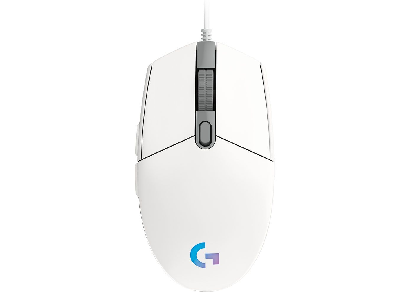 Egér Logitech G102 LightSync Gamer White
