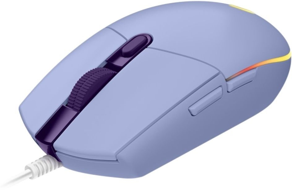 Egér Logitech G203 LightSync Gaming mouse Purple