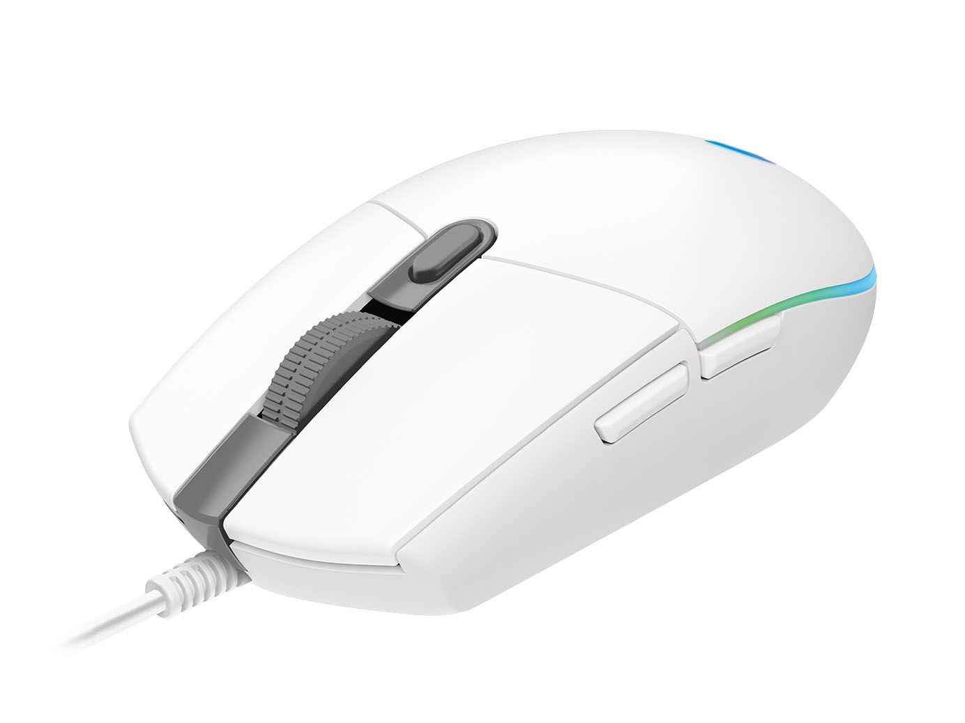 Egér Logitech G203 LightSync Gaming mouse White
