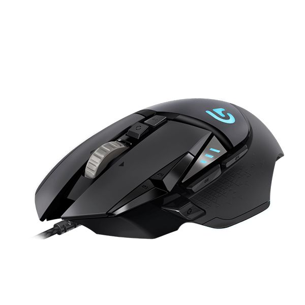 Egér Logitech G502 Hero Gaming Mouse Black