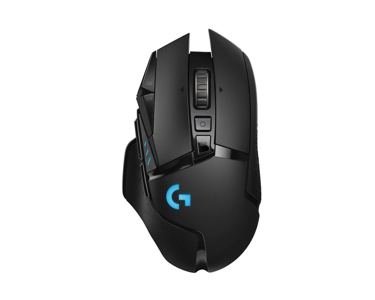 Egér Logitech G502 LightSpeed Hero Gaming Mouse Black