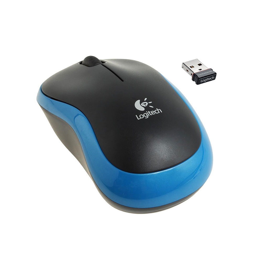 Egér Logitech M185 Wireless Mouse Blue