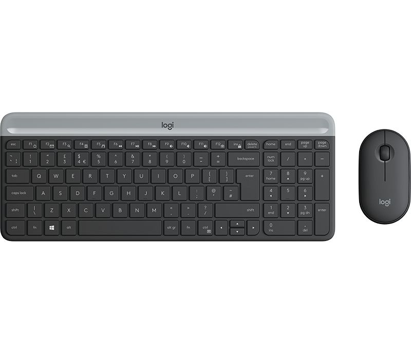 Billentyűzet Logitech MK470 Slim Wireless Keyboard and Mouse combo US