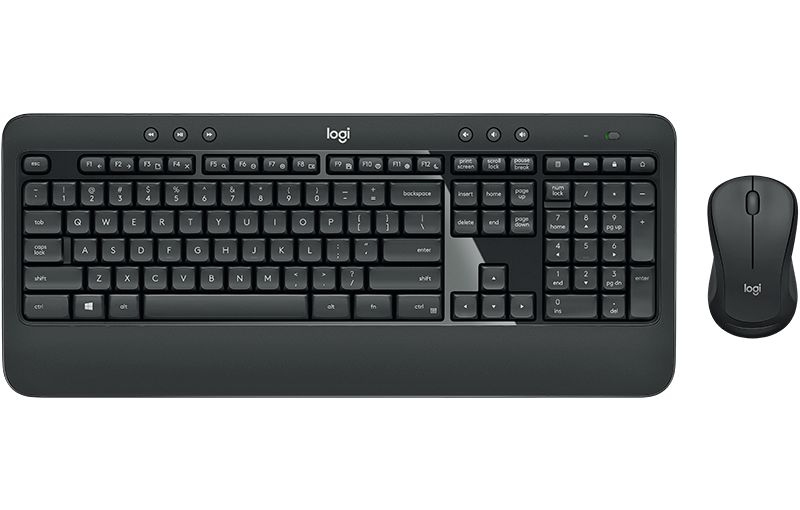 Billentyűzet Logitech MK540 Wireless billentyűzet + egér Black HU