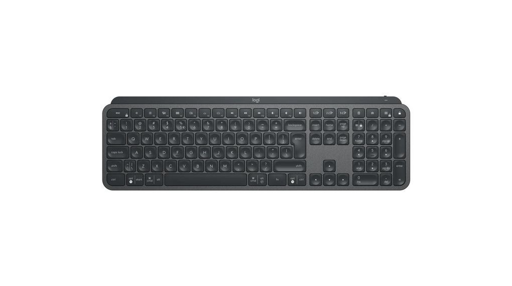 Billentyűzet Logitech MX Keys Wireless Keyboard Graphite US