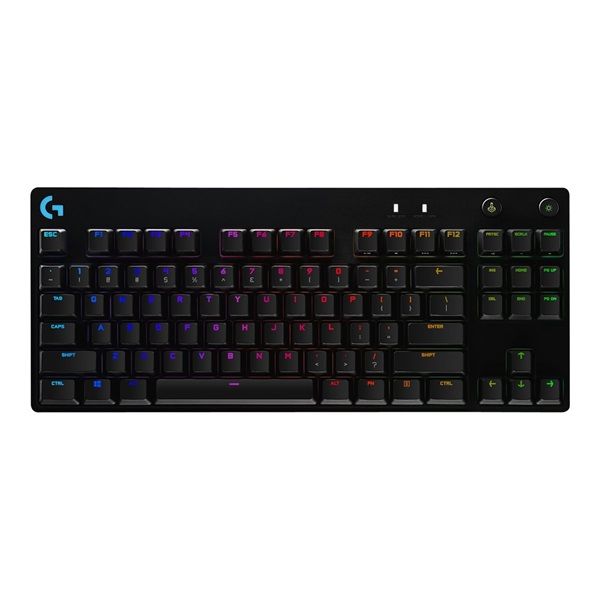 Billentyűzet Logitech Pro Lightsync RGB Gaming Black US