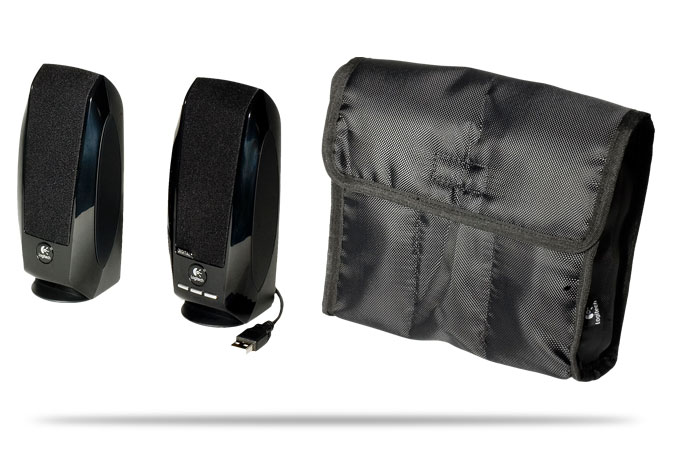 Hangszóró Logitech S-150 2.0 USB hangszóró Black