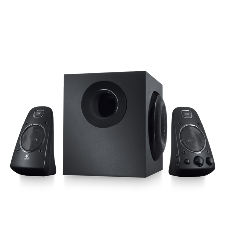 Hangszóró Logitech Z-623 2.1 hangszóró Black