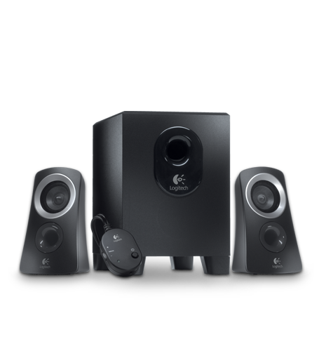 Hangszóró Logitech Z313 2.1 hangszóró Black