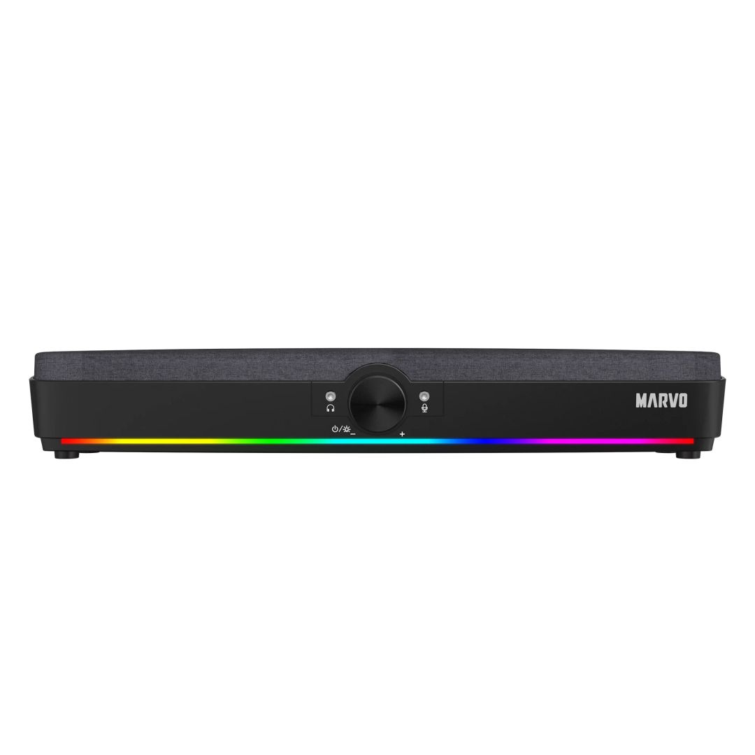 Hangszóró Marvo Etna 40 Dynamic RGB Soundbar Black