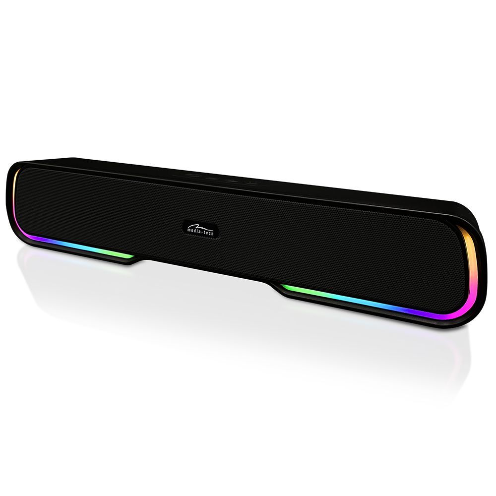 Hangszóró Media-Tech MT3180 Phantom BT Hordozható Bluetooth Soundbar Black