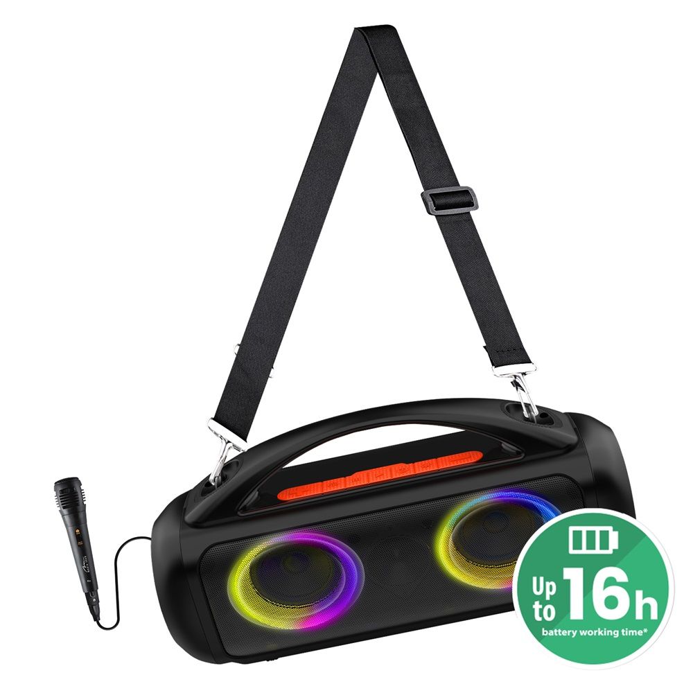 Hangszóró Media-Tech MT3184 Power Audio Pro Bluetooth Speaker Black