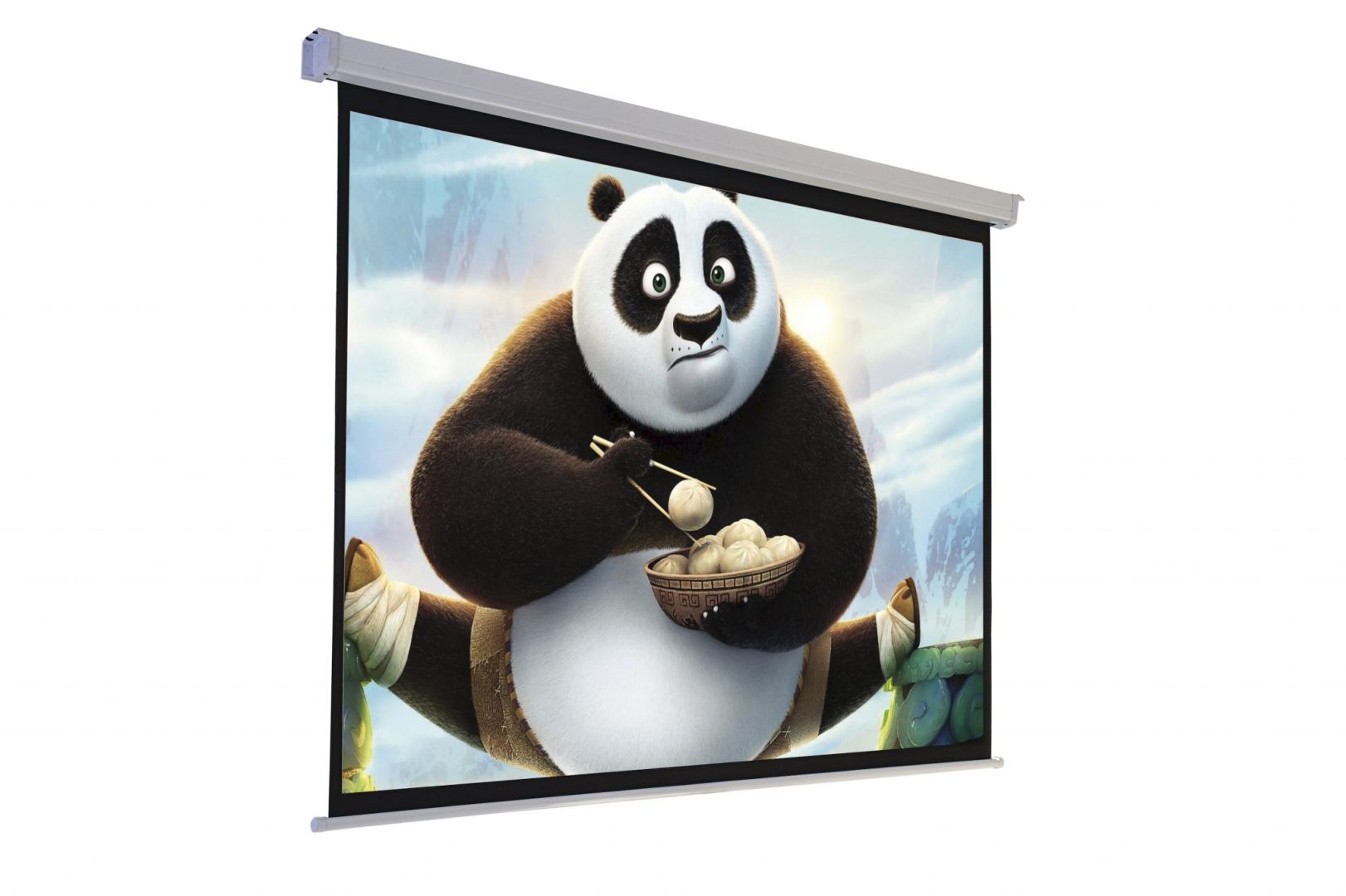 Vetítővászon Medium Premium rolós vetítővászon 1:1 180x180cm Matt White