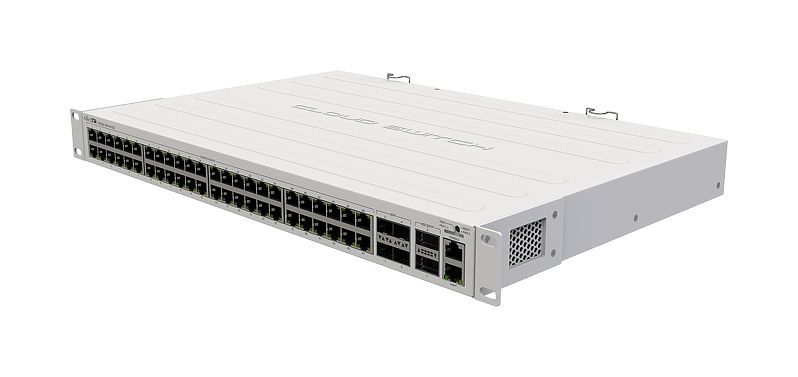 Switch Mikrotik CRS354-48G-4S+2Q+RM 48port GbE LAN 4x10G SFP+ port 2x40G QSFP+ port Cloud Router Switch