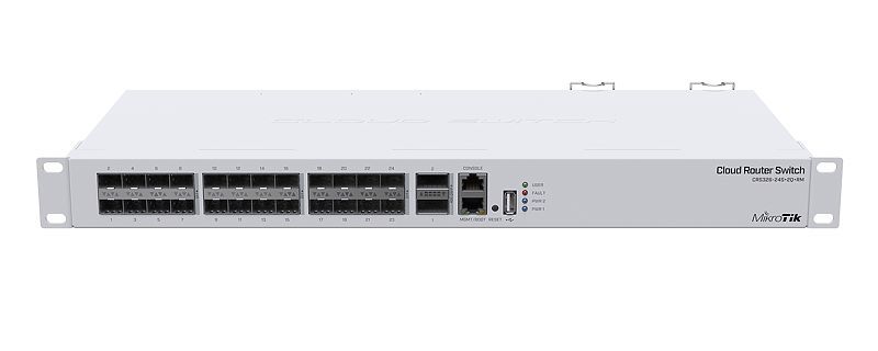Router Mikrotik RouterBoard CRS326-24S+2Q+RM 1U 24port GbE LAN 2x40G QSFP+ Cloud Router Switch