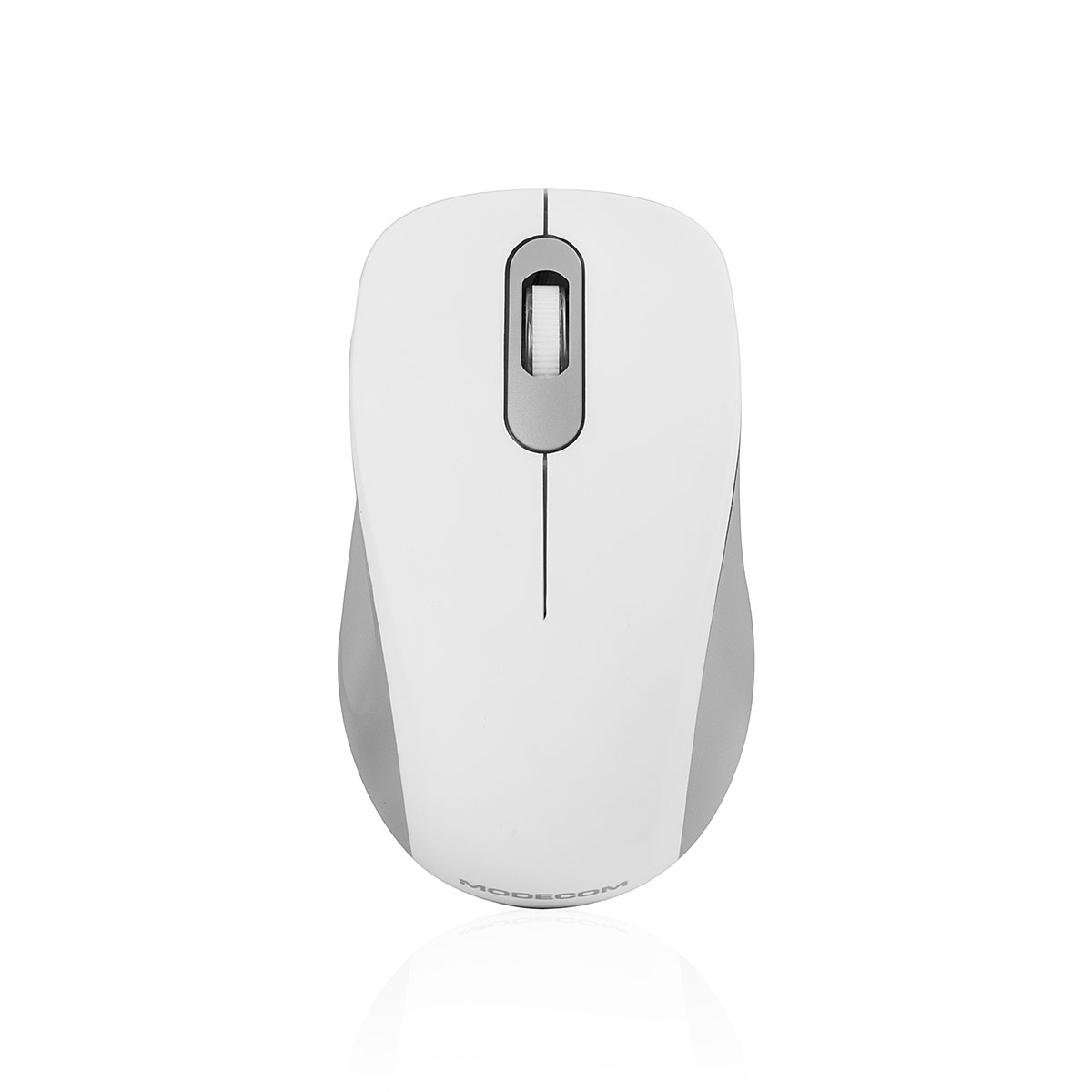 Egér Modecom MC-WM10S Silent Wireless White