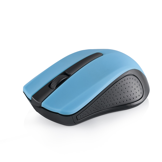 Egér Modecom MC-WM9 Wireless Black/Blue