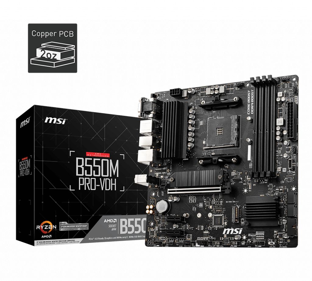 Alaplap Msi B550M PRO-VDH
