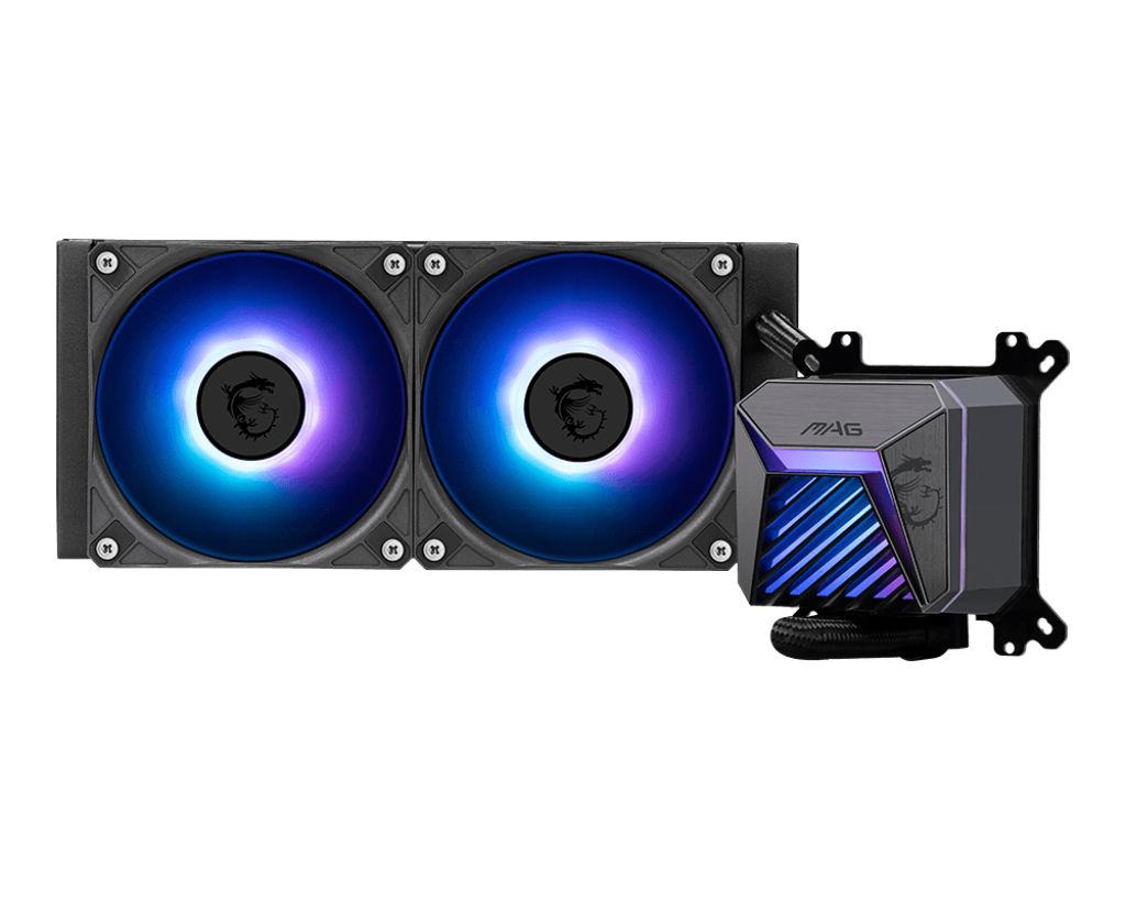 Ventilátorok, Hűtők, Előlapi panelek Msi MAG CoreLiquid A15 240