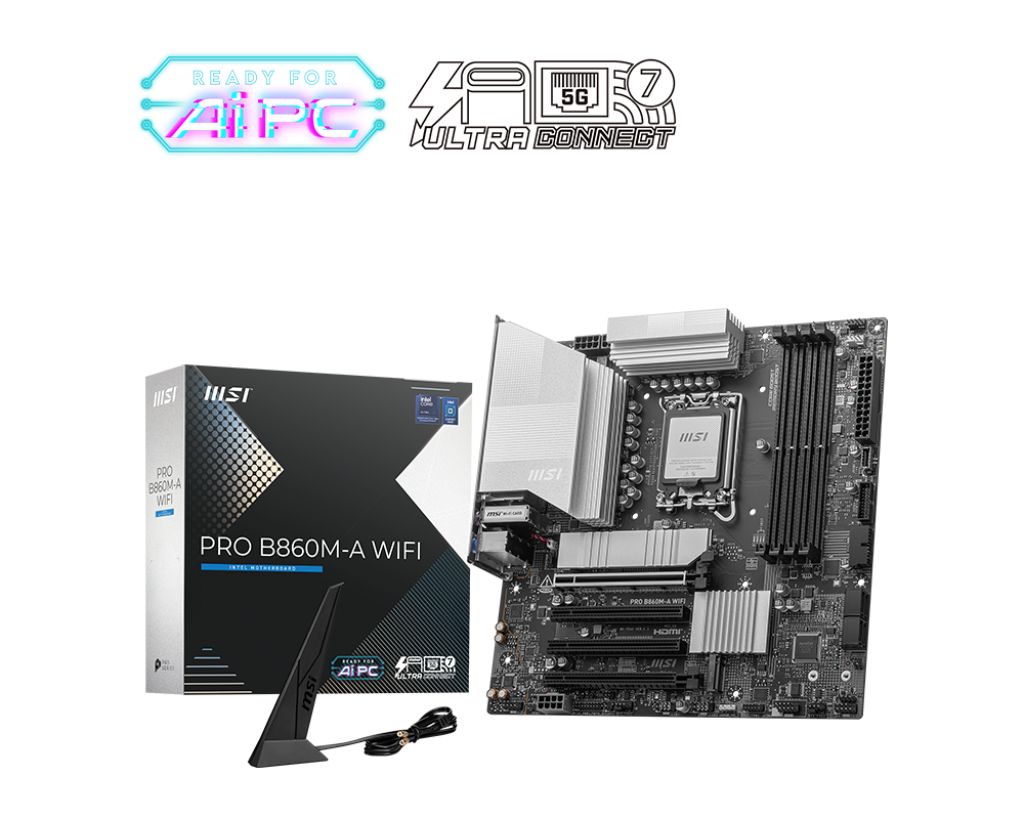 Alaplap Msi PRO B860M-A WIFI Alaplap Msi PRO B860M-A WIFI