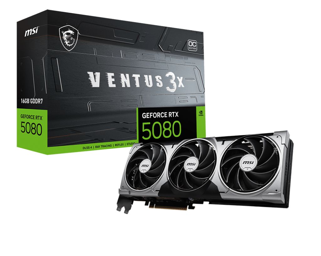 Videókártya Msi RTX5080 16G VENTUS 3X OC