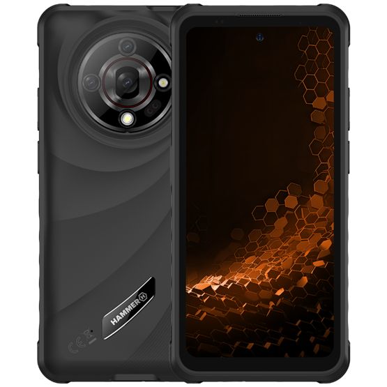 Mobiltelefon MyPhone Hammer Iron 6 128GB DualSIM Black