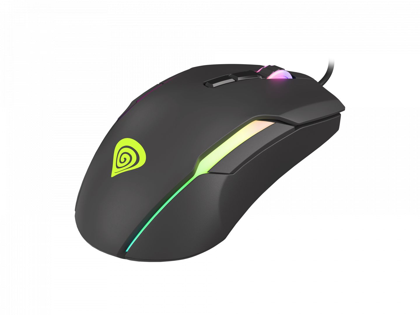 Egér Natec Genesis Xenon 220 RGB Gaming mouse Black
