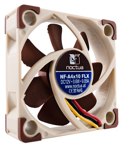Ventilátorok, Hűtők, Előlapi panelek Noctua NF-A4x10 FLX