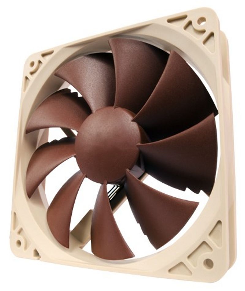 Ventilátorok, Hűtők, Előlapi panelek Noctua NF-F12 PWM 12cm