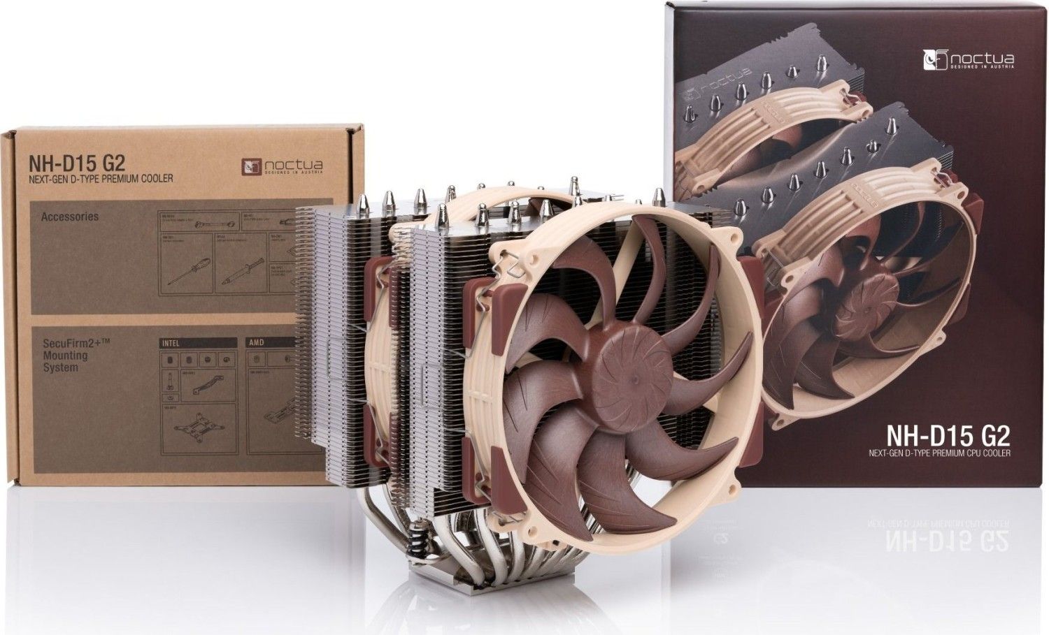 Ventilátorok, Hűtők, Előlapi panelek Noctua NH-D15 G2