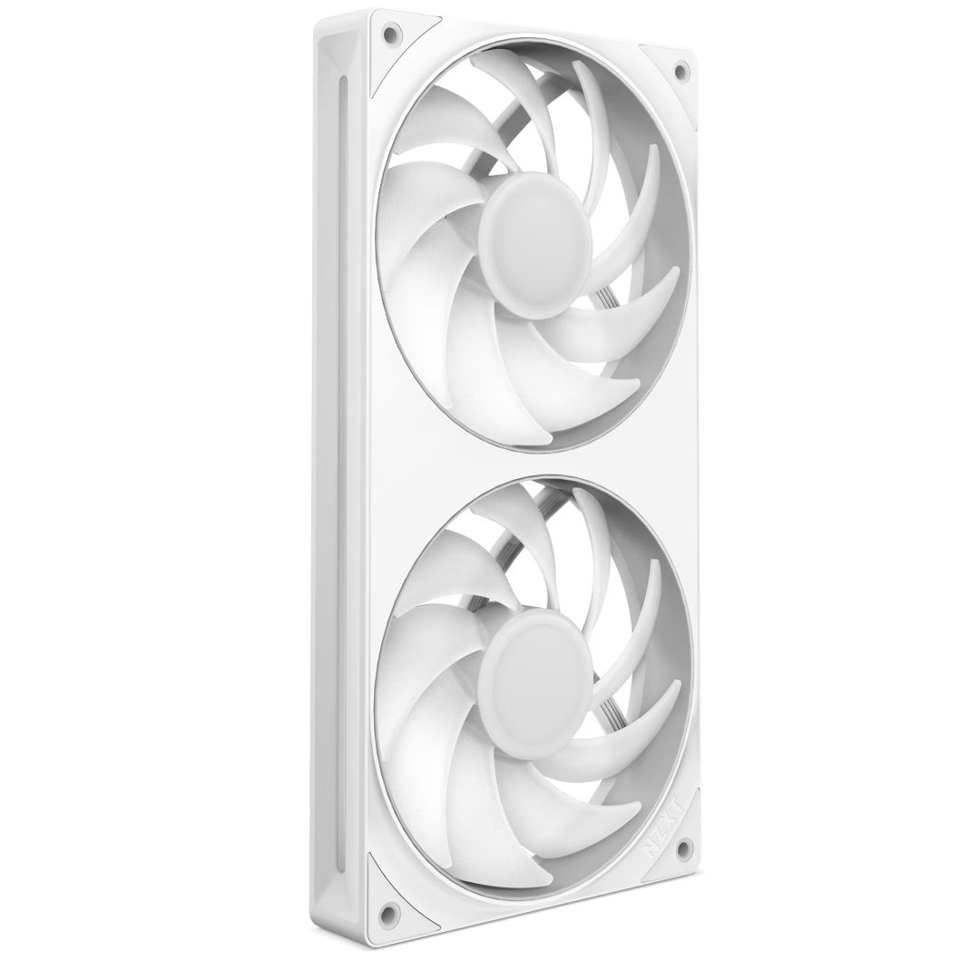 Ventilátorok, Hűtők, Előlapi panelek NZXT F240 RGB Core White