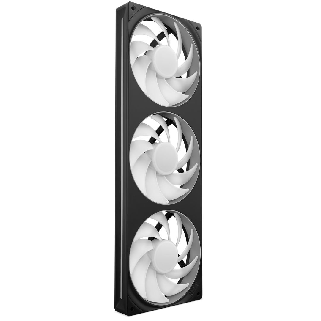 Ventilátorok, Hűtők, Előlapi panelek NZXT F360 RGB Core Black