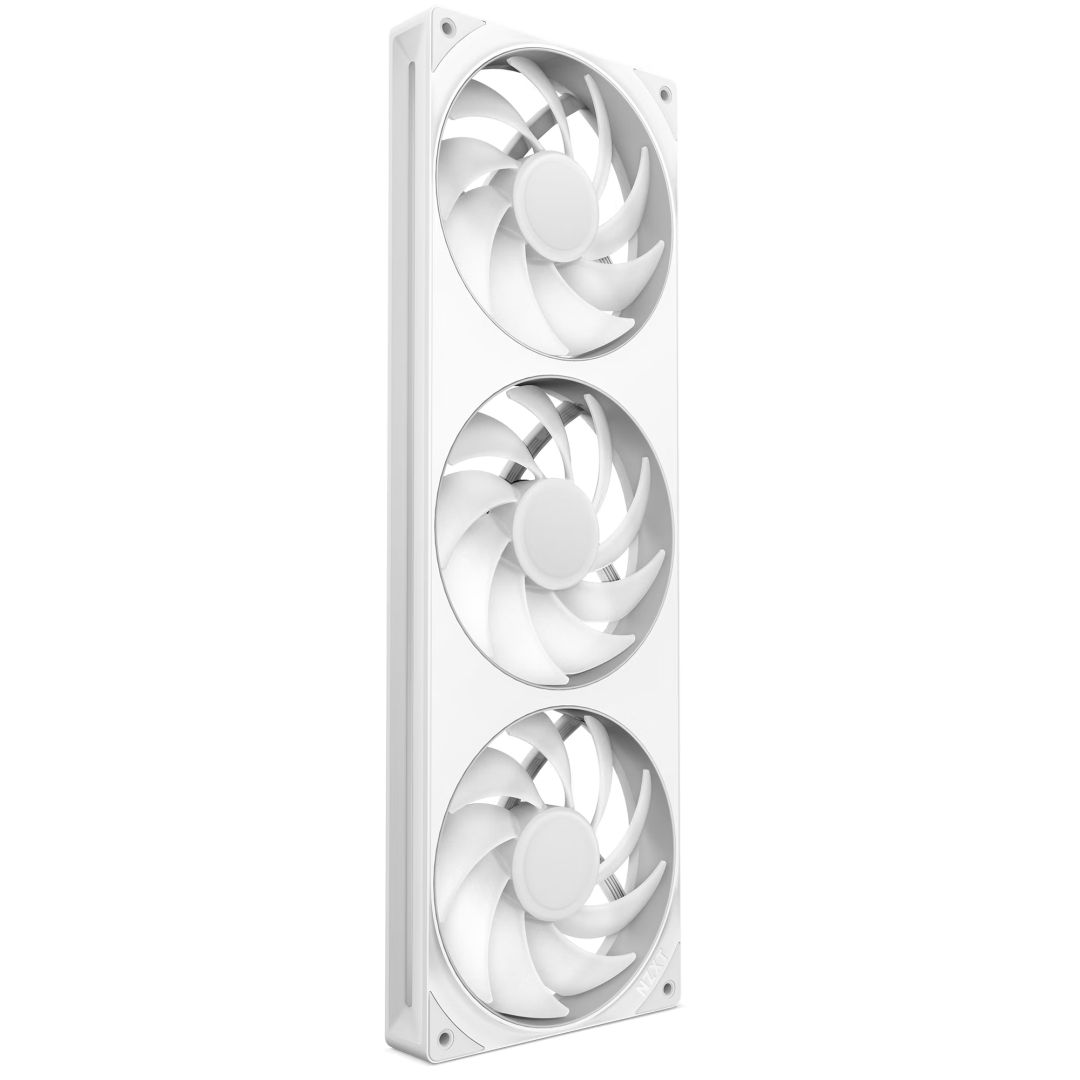 Ventilátorok, Hűtők, Előlapi panelek NZXT F360 RGB Core White