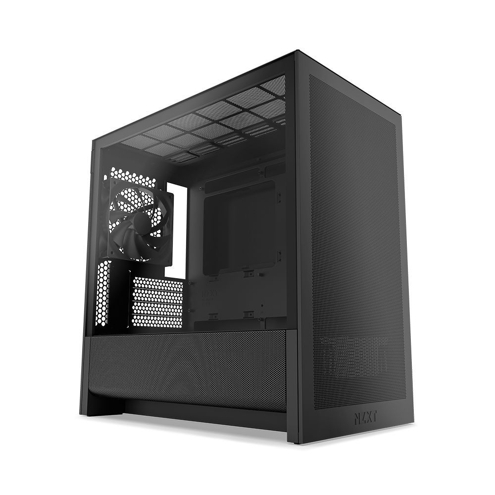 Ház NZXT H3 Flow Tempered Glass Black