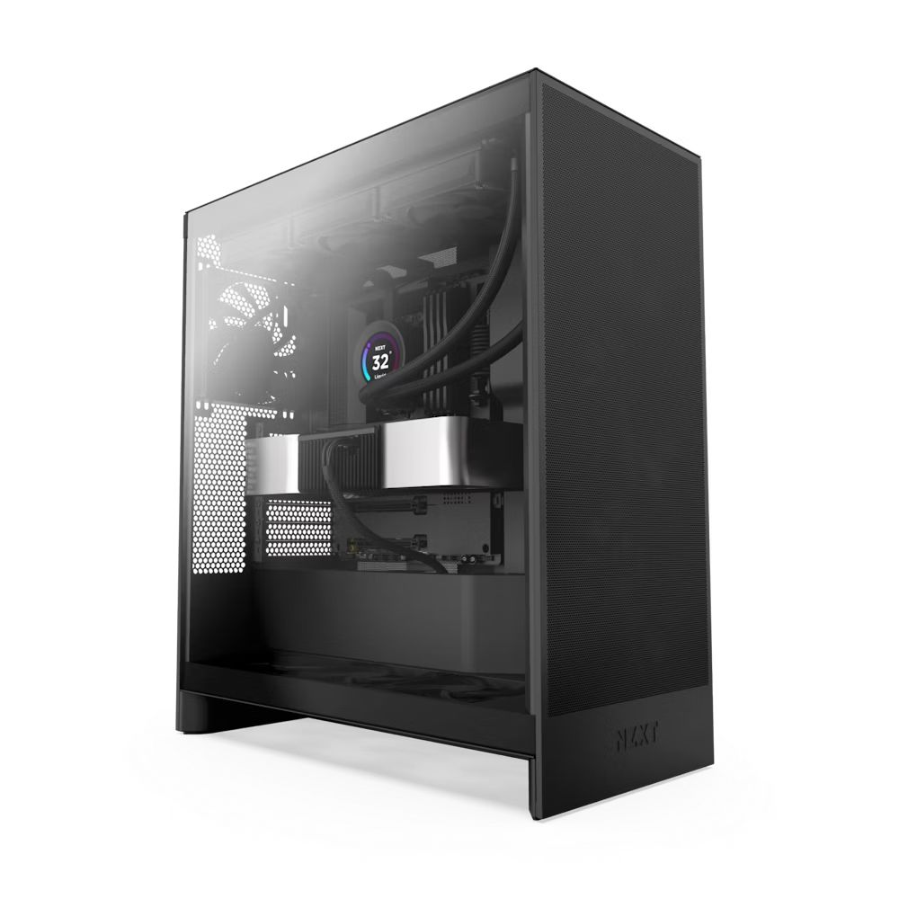 Ház NZXT H7 Flow (2024) Tempered Glass Matte Black