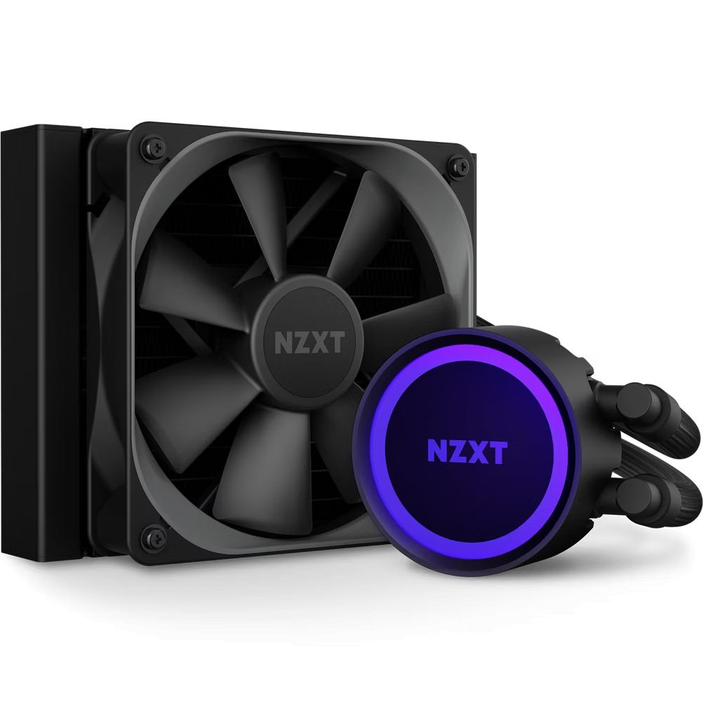 Ventilátorok, Hűtők, Előlapi panelek NZXT Kraken 120 Black