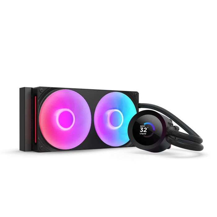 Ventilátorok, Hűtők, Előlapi panelek NZXT Kraken Plus 240 RGB Black