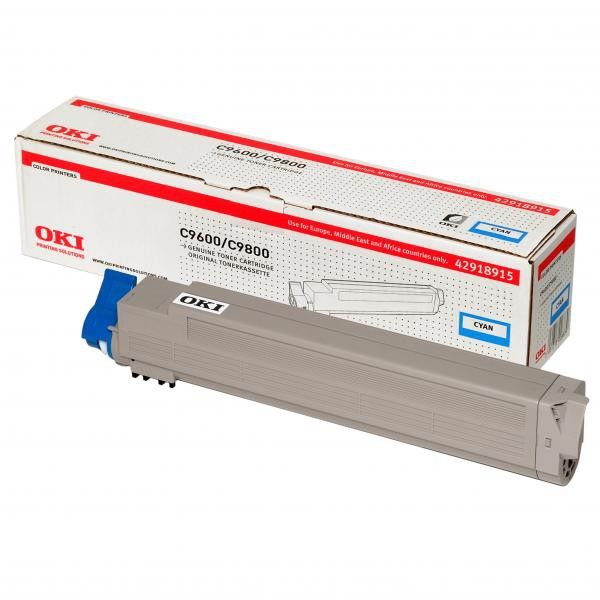 Toner Oki C9600 Cyan toner
