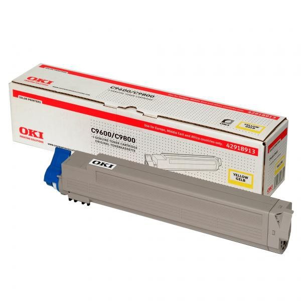 Toner Oki C9600 Yellow toner