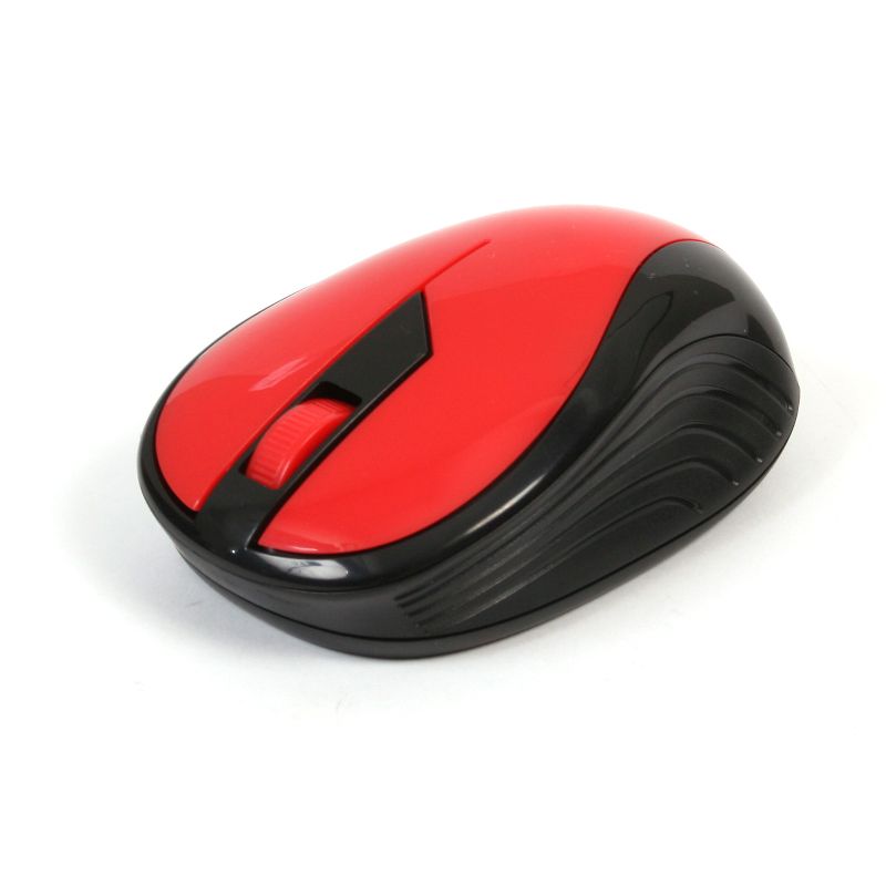 Egér Platinet Omega OM0415RB wireless mouse Black/Red